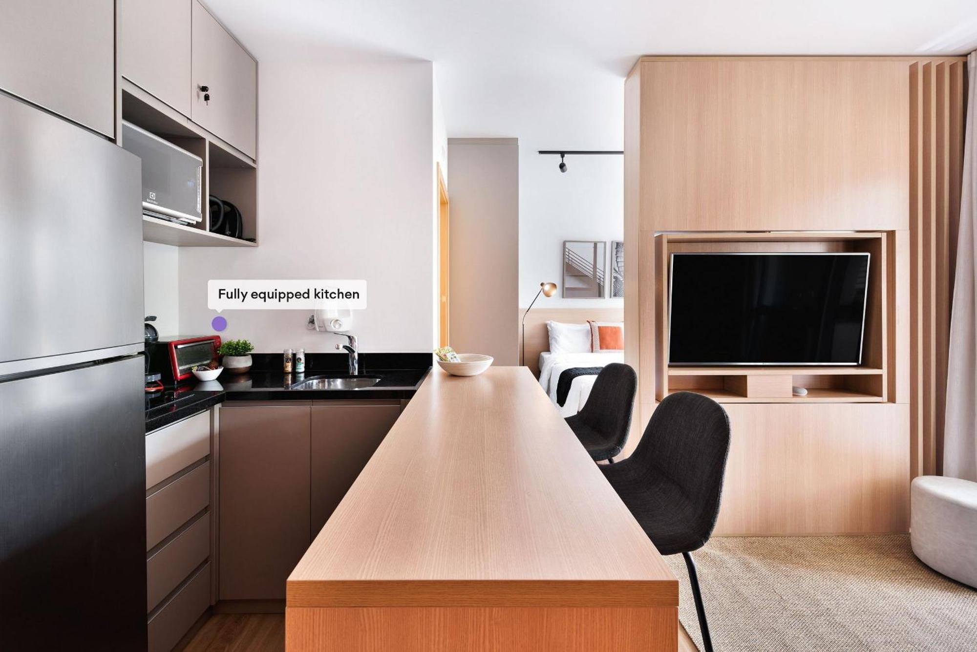 Apartamento Completos Em Pinheiros A Uma Quadra Da Faria Lima - Homelike