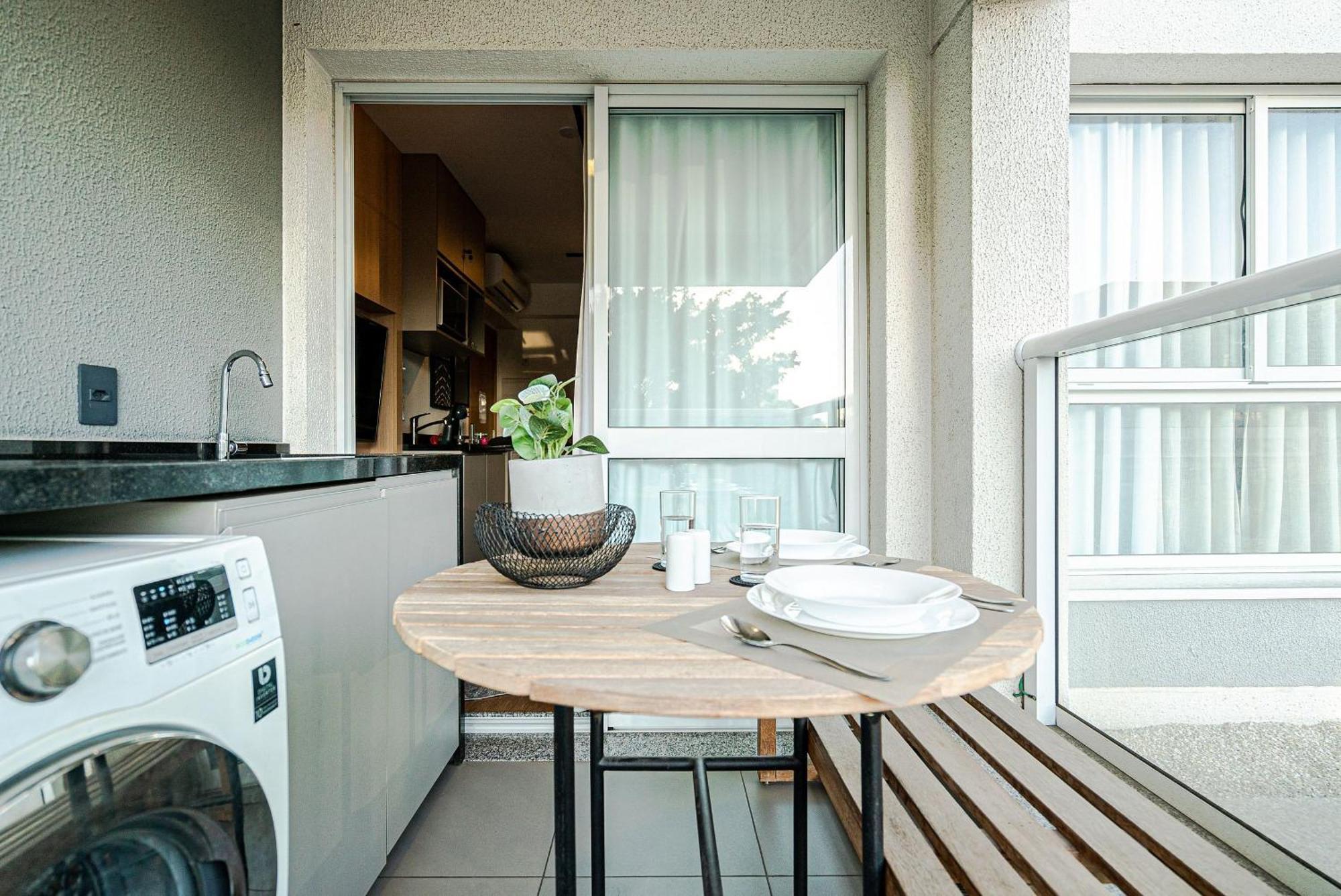 Apartment Completos Em Pinheiros A Uma Quadra Da Faria Lima - Homelike Sao Paulo